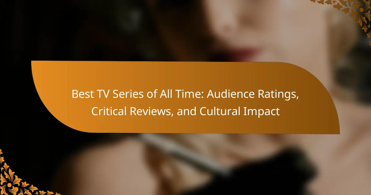 Best TV Series of All Time: Audience Ratings, Critical Reviews, and ...