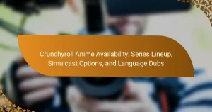 Crunchyroll Anime Availability: Series Lineup, Simulcast Options, and Language Dubs