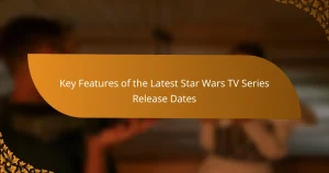 Key Features of the Latest Star Wars TV Series Release Dates
