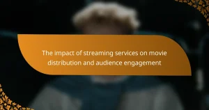 The impact of streaming services on movie distribution and audience engagement