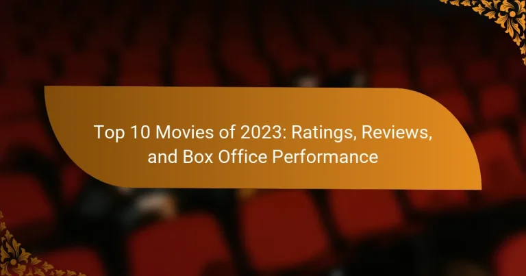 Top 10 Movies of 2023: Ratings, Reviews, and Box Office Performance