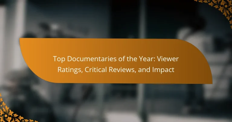 Top Documentaries of the Year: Viewer Ratings, Critical Reviews, and Impact
