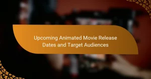 Upcoming Animated Movie Release Dates and Target Audiences